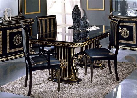 tavolo e sedie versace|Versace Dining Table .